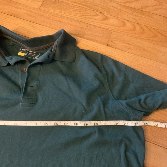 Eddie Bauer Travex Polo Shirt Mens L Lot of 5 Green Red Orange Short Sleeve - Picture 9 of 15